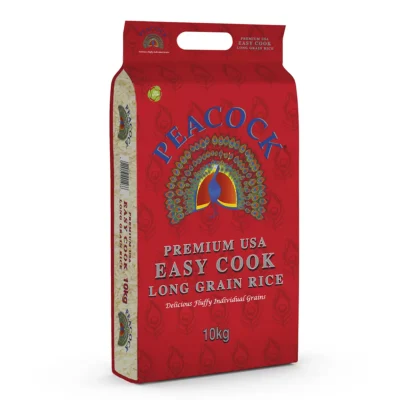 Peacock Premium USA Easy Cook Long Grain Rice - 10kg