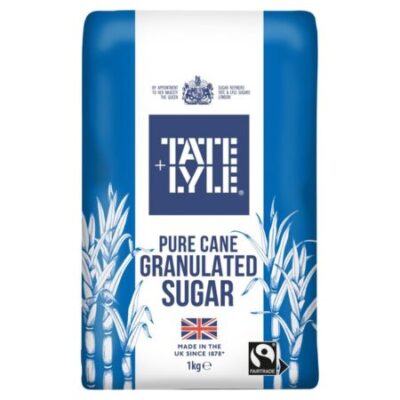 Tate Lyle Granulated Sugar 1kg - Pack of 18