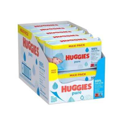 Huggies Pure Baby Wipes Maxi Pack - Wet Wipes
