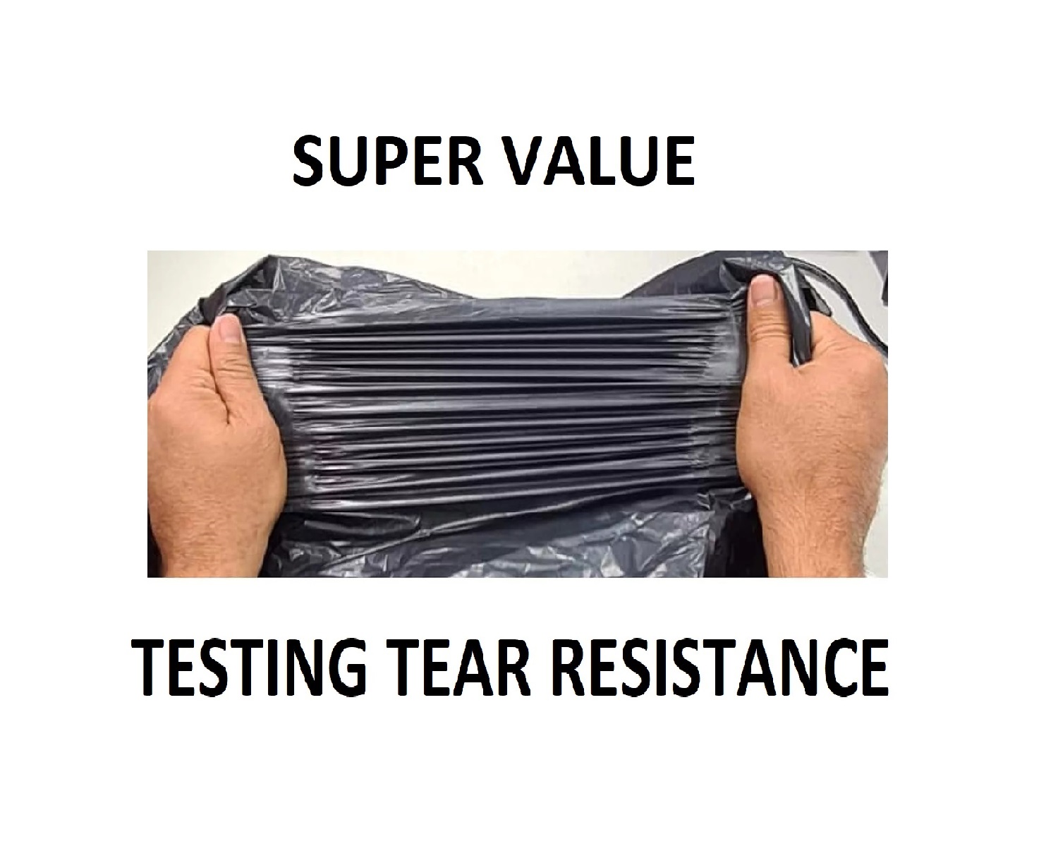 60 (3 x 20 bins) HEAVY DUTY BIN BAGS - Image 2