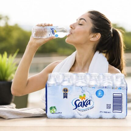 Saka Natural Mineral Water 24 x 500ml